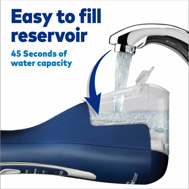 Портативный ирригатор Waterpik WP-583 EU Cordless Advanced 2.0 Blue - изображение 7