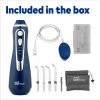 Портативный ирригатор Waterpik WP-583 EU Cordless Advanced 2.0 Blue