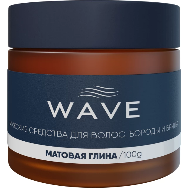 Матовая глина для укладки волос Wave