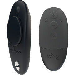 Вибратор We-Vibe Moxie+ черный, в комплекте батарейка для пульта