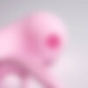 Вакуумный стимулятор Youvic DF923-PINK с вагинальными виброшариками, розовый
