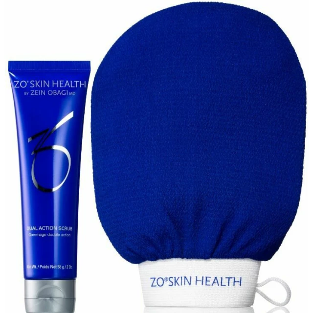 Скраб двойного действия 58г + мочалка-варежка