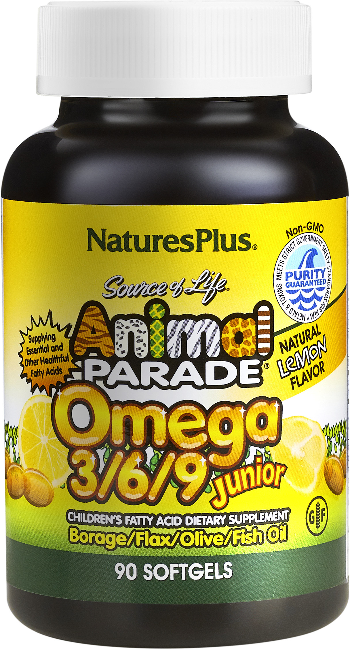 Купить Омега 3/6/9. Капсулы для детей со вкусом лимона (Omega 3/6/9