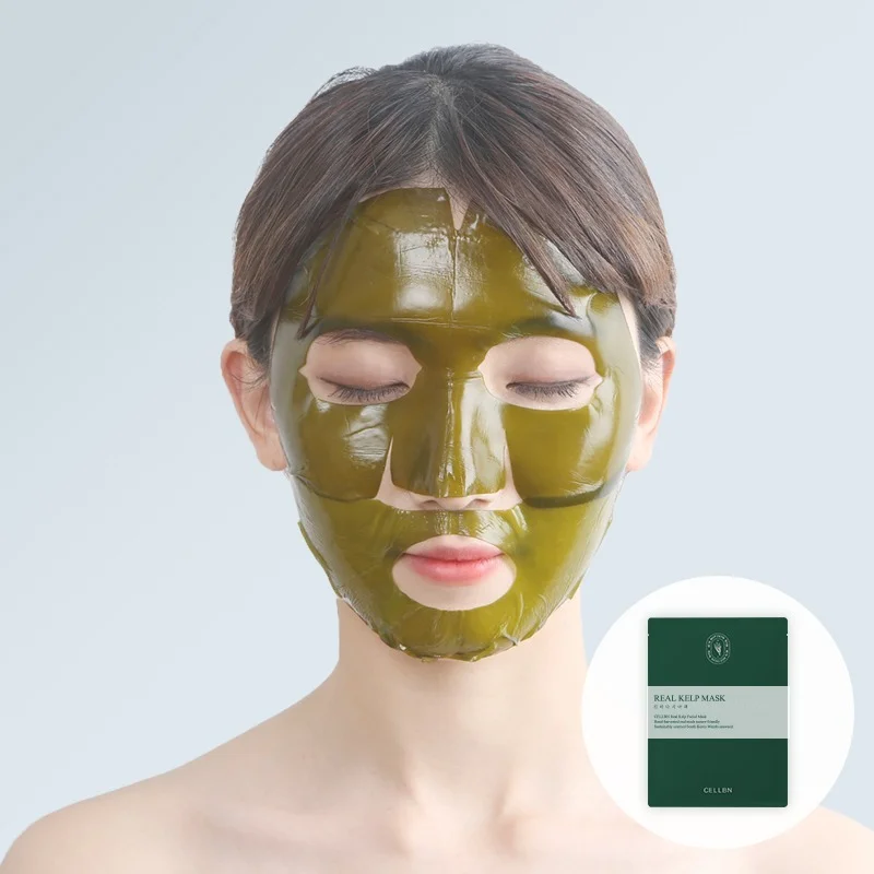 Купить маску для лица из 100% натуральной ламинарии (Real Kelp Facial ...