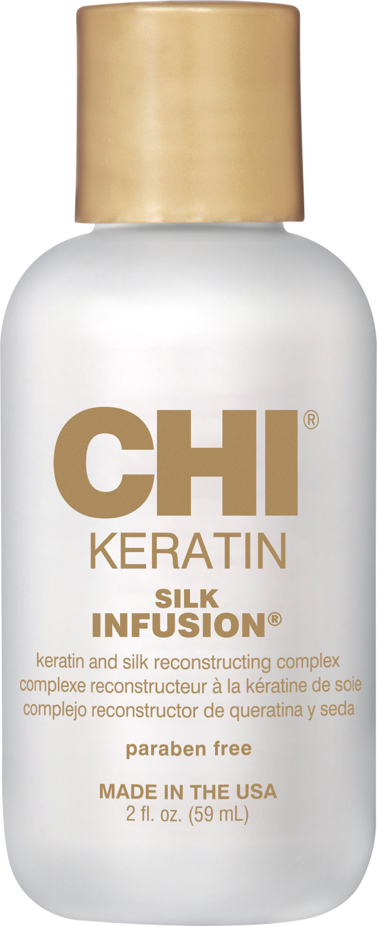 Купить kератин "Жидкий шелк" для волос 59 мл (CHI Keratin Silk Infusion ...