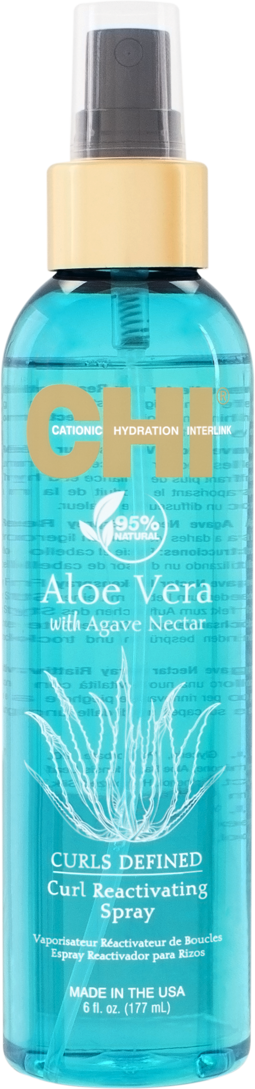 Купить Спрей для вьющихся волос с нектаром агавы (CHI Aloe Vera Curl ...