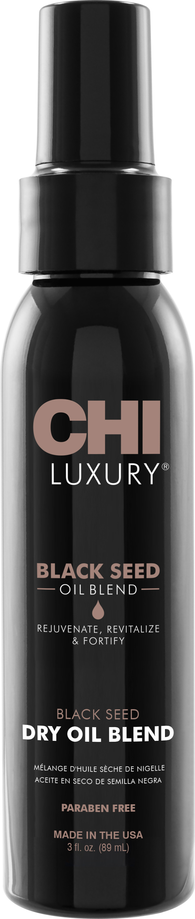 Купить сухое масло с экстрактом семян черного тмина 89 мл (CHI Luxury ...