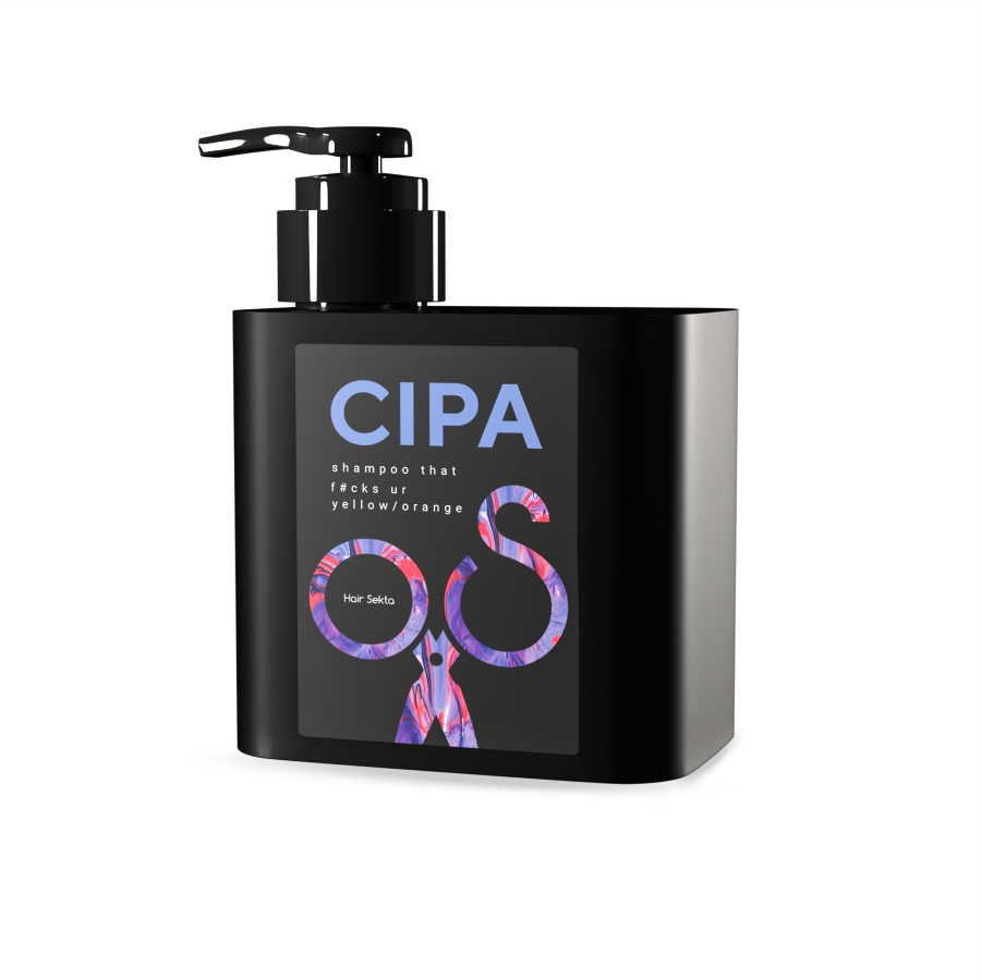 Купить нейтрализующий теплые оттенки шампунь Cipa 500 мл (Cipa Shampoo ...