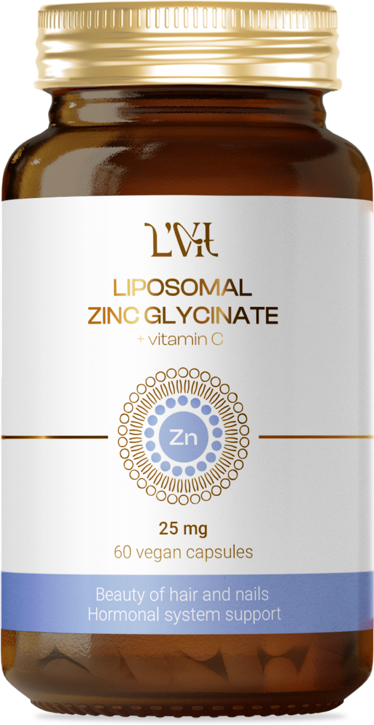 Купить липосомальный Цинк + Витамин C (Liposomal Zinc Glycinate ...