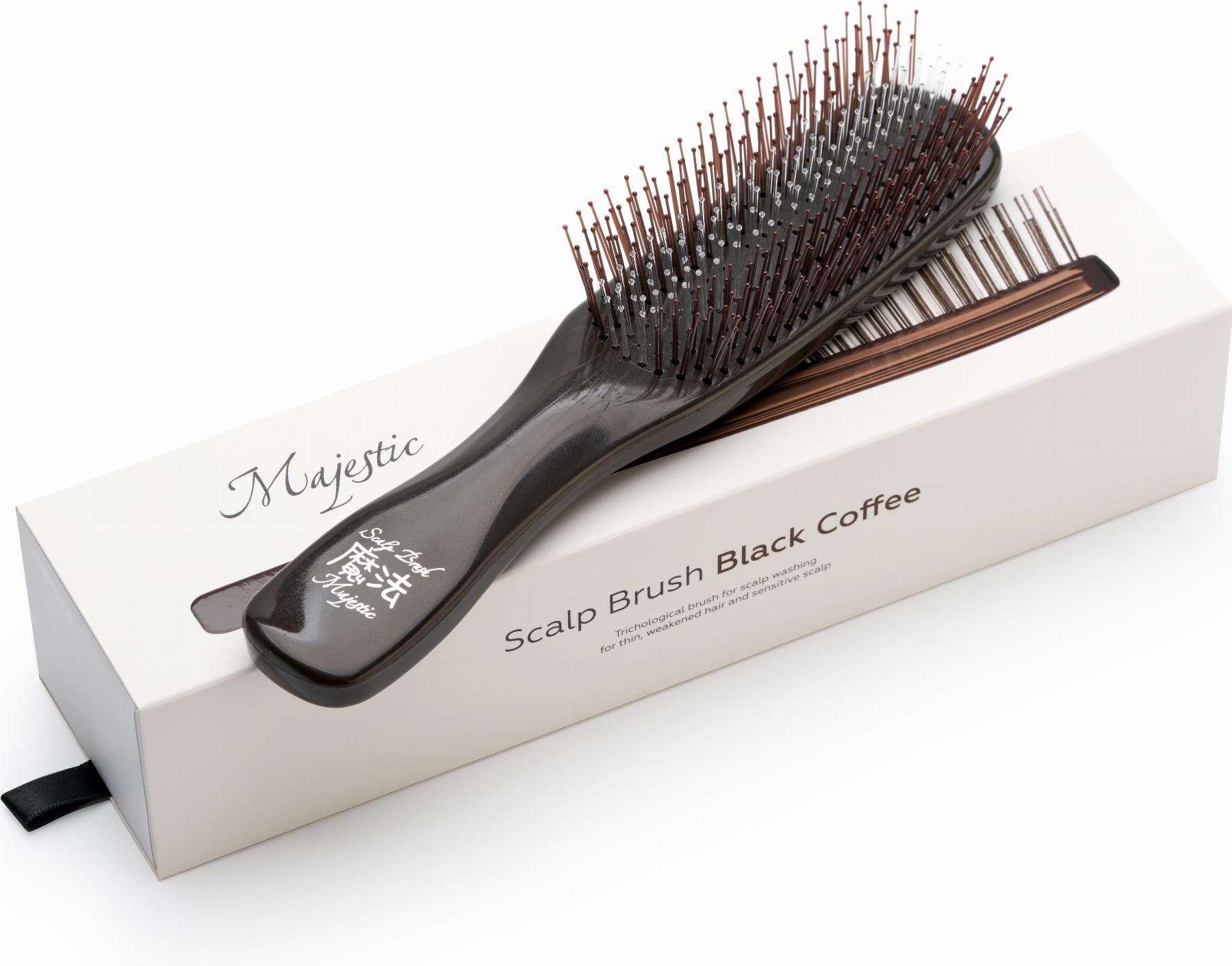 Купить расческу Black Coffee для ослабленных волос (Scalp Brush Black ...