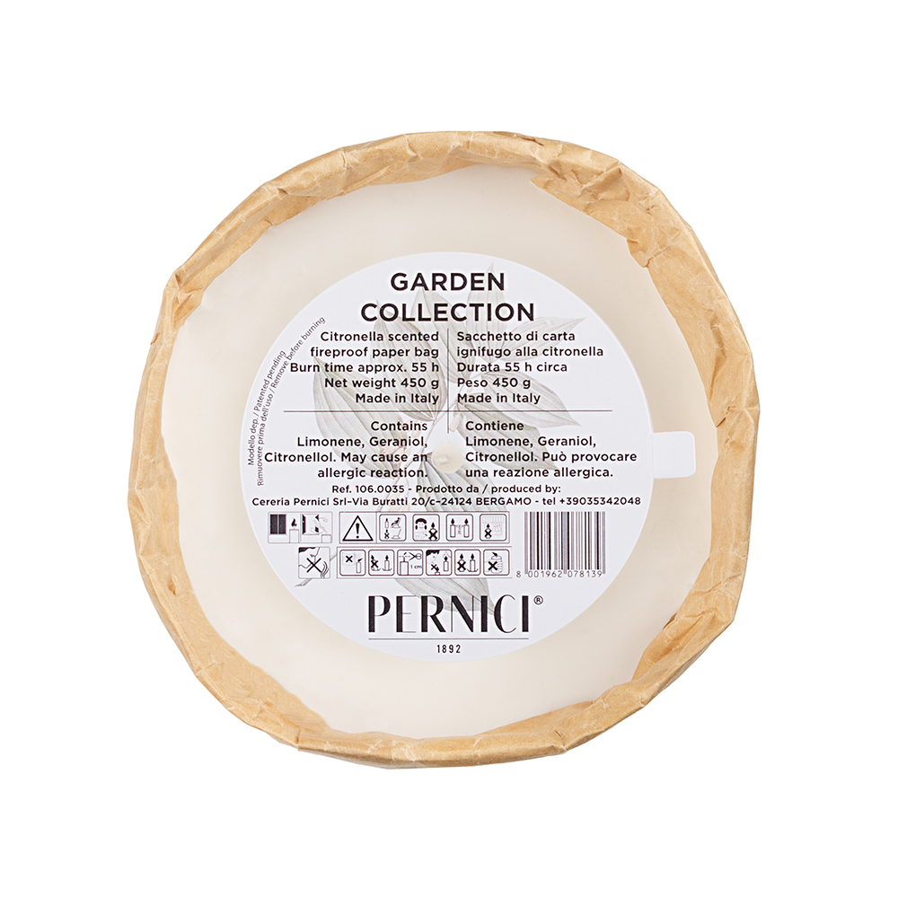 Купить свечу уличную Pernici Garden c маслом цитронеллы (Pernici Garden ...