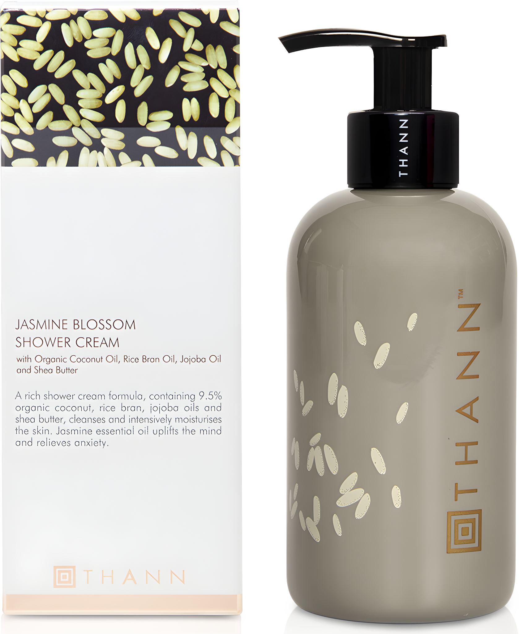 Thann Rice Collection Купить ароматерапевтический крем для душа Jasmine Blossom Rice (Jasmine ...