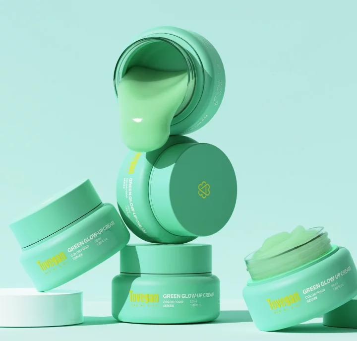 Купить увлажняющий крем для лица (Green Glow-up Cream) от бренда ...